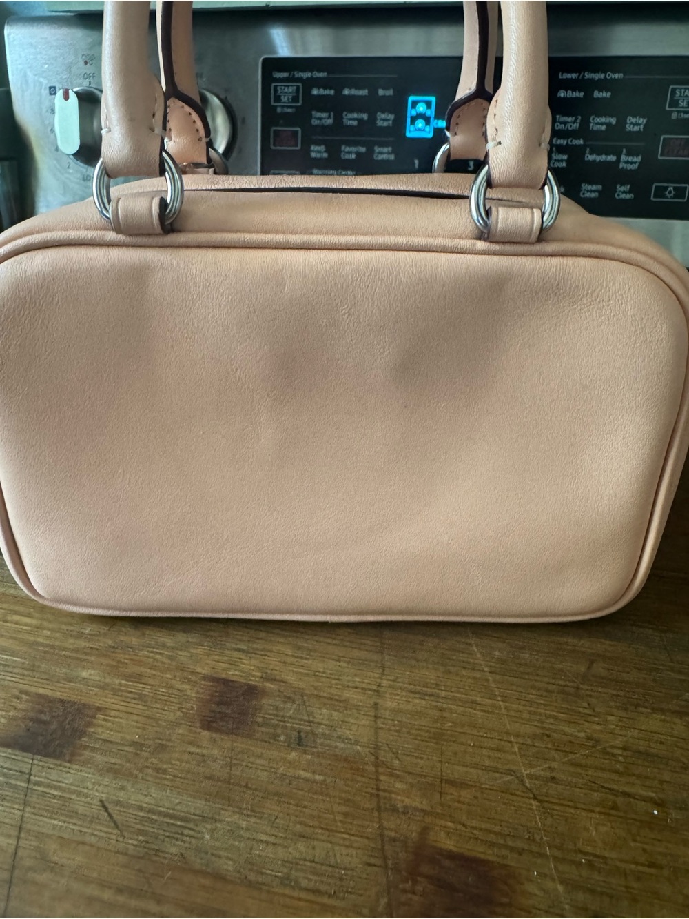 Coach Blush Pink Leather Satchel - Picture 5 of 7